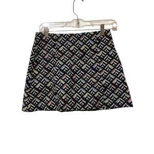 Zara Mini Skirt Womens Small Aztec Casual Tapestry